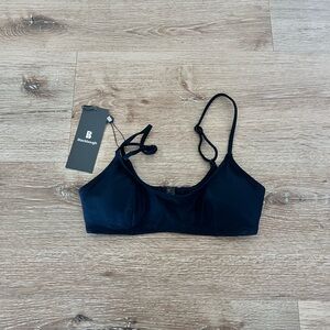 NWT Blackbough black bikini top!